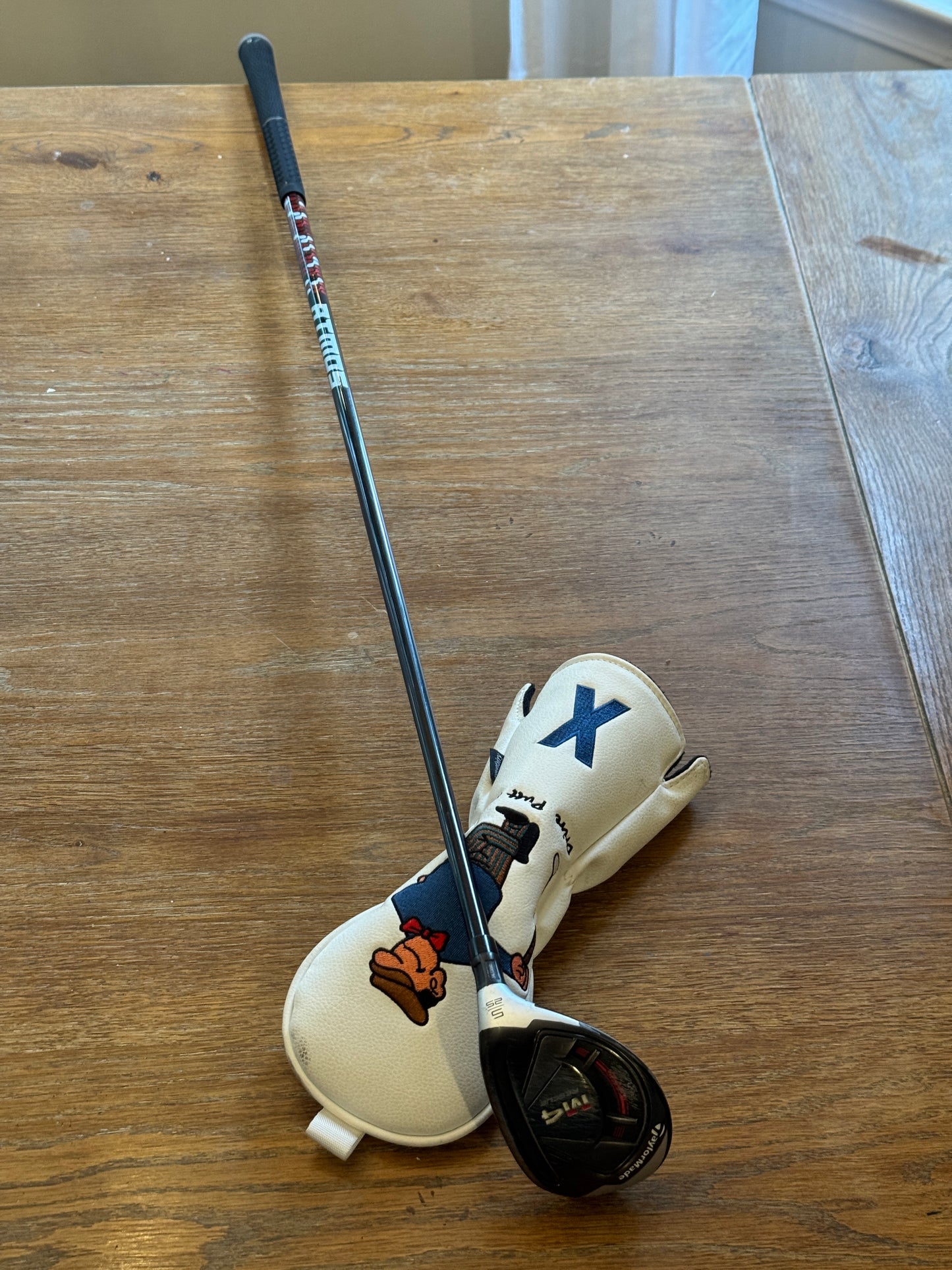 Taylormade M4 5-hybrid (25°) / Fujikura ATMOS 6R shaft (regular)