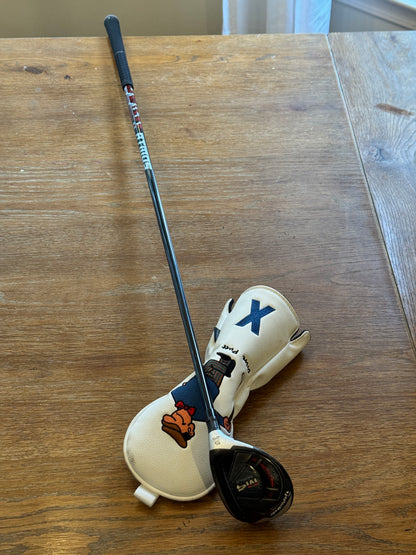 Taylormade M4 5-hybrid (25°) / Fujikura ATMOS 6R shaft (regular)