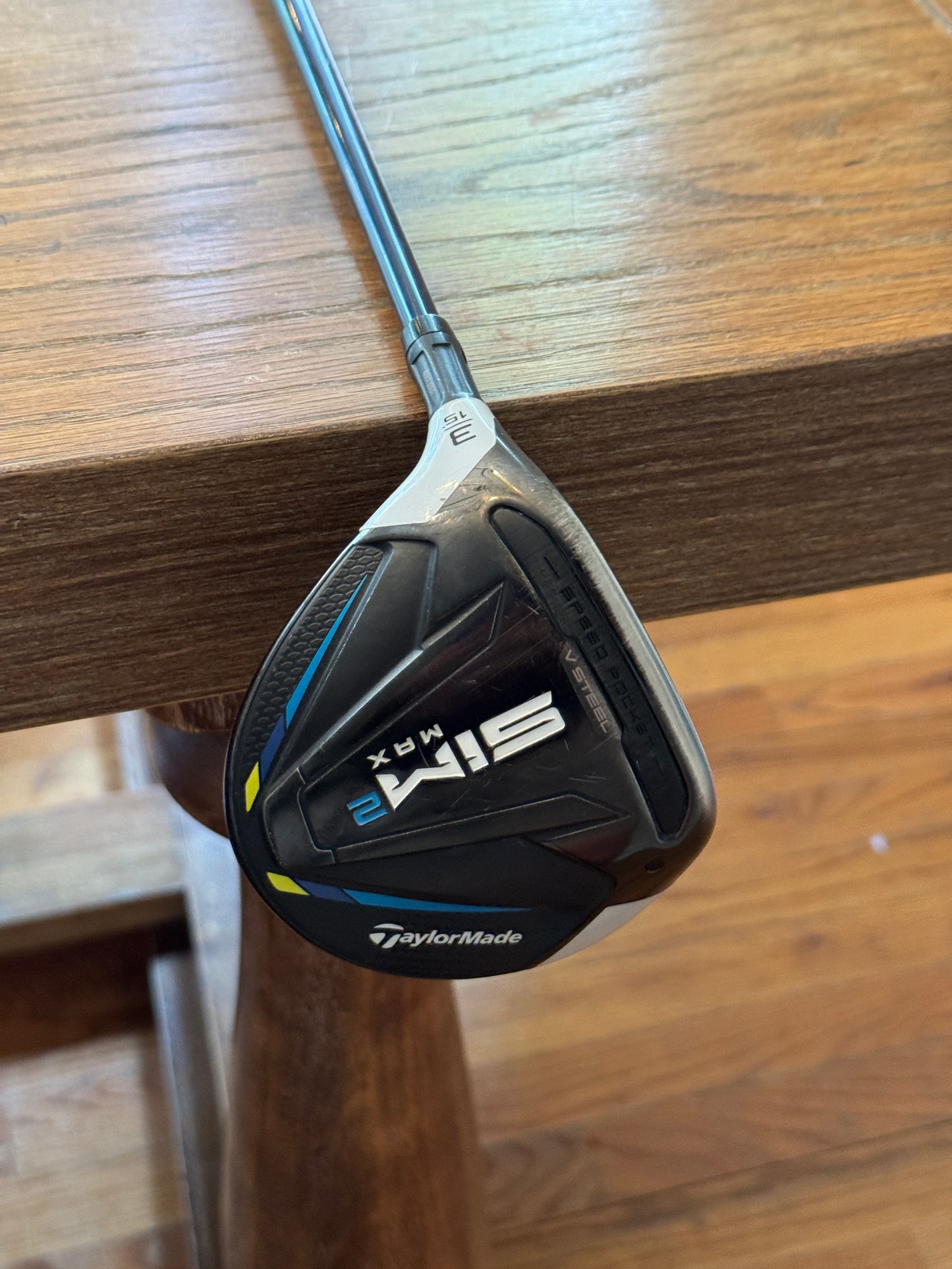 Taylormade Sim2 Max 3-wood LH (15°) / Fujikura Ventus FW 5-R shaft (regular)