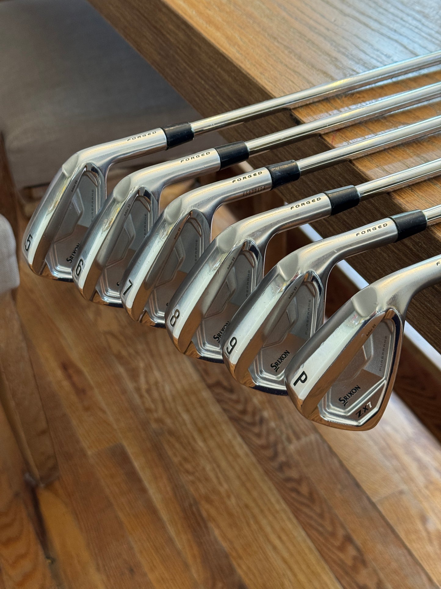 Srixon ZX7 MKii Forged Iron Set (5-PW) / KBS MAX MT 85R shafts (regular)