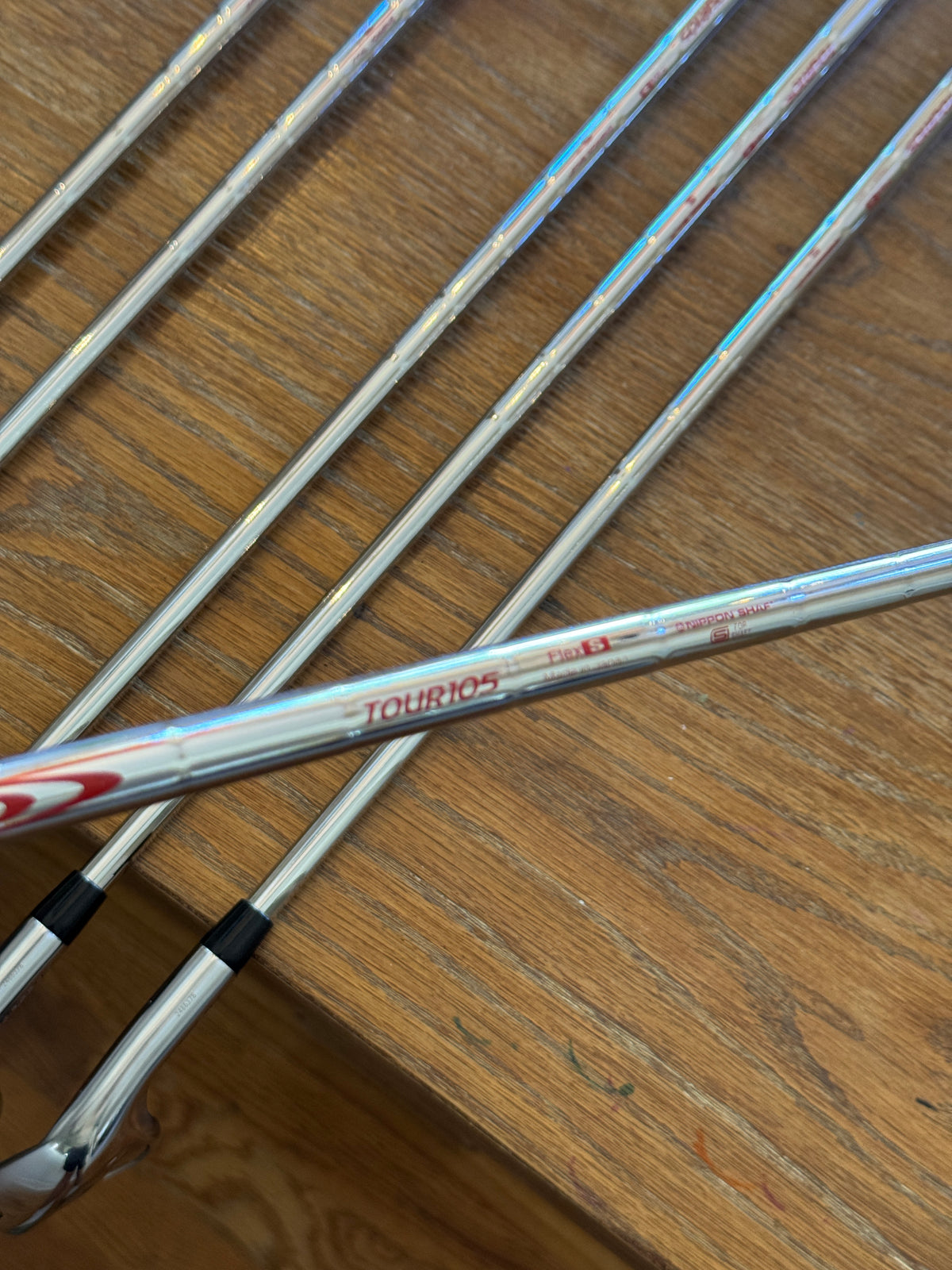 Titleist T200 ‘23 Iron Set +1/2” (4-9 iron) / N.S. Pro Modus3 Tour105 S shafts (stiff)