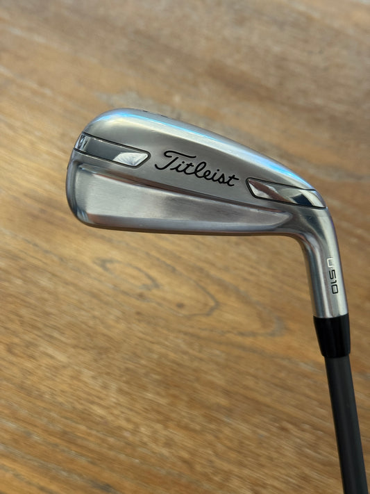 Titleist U510 4-iron (39”) / HZRDUS Smoke 6.0 80g HY shaft (stiff)