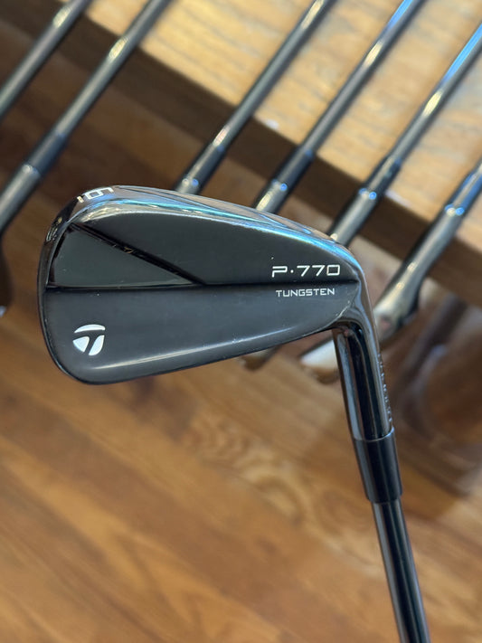 Taylormade Black P770 ‘23 Iron Set (4-PW) / KBS Tour shafts Stiff