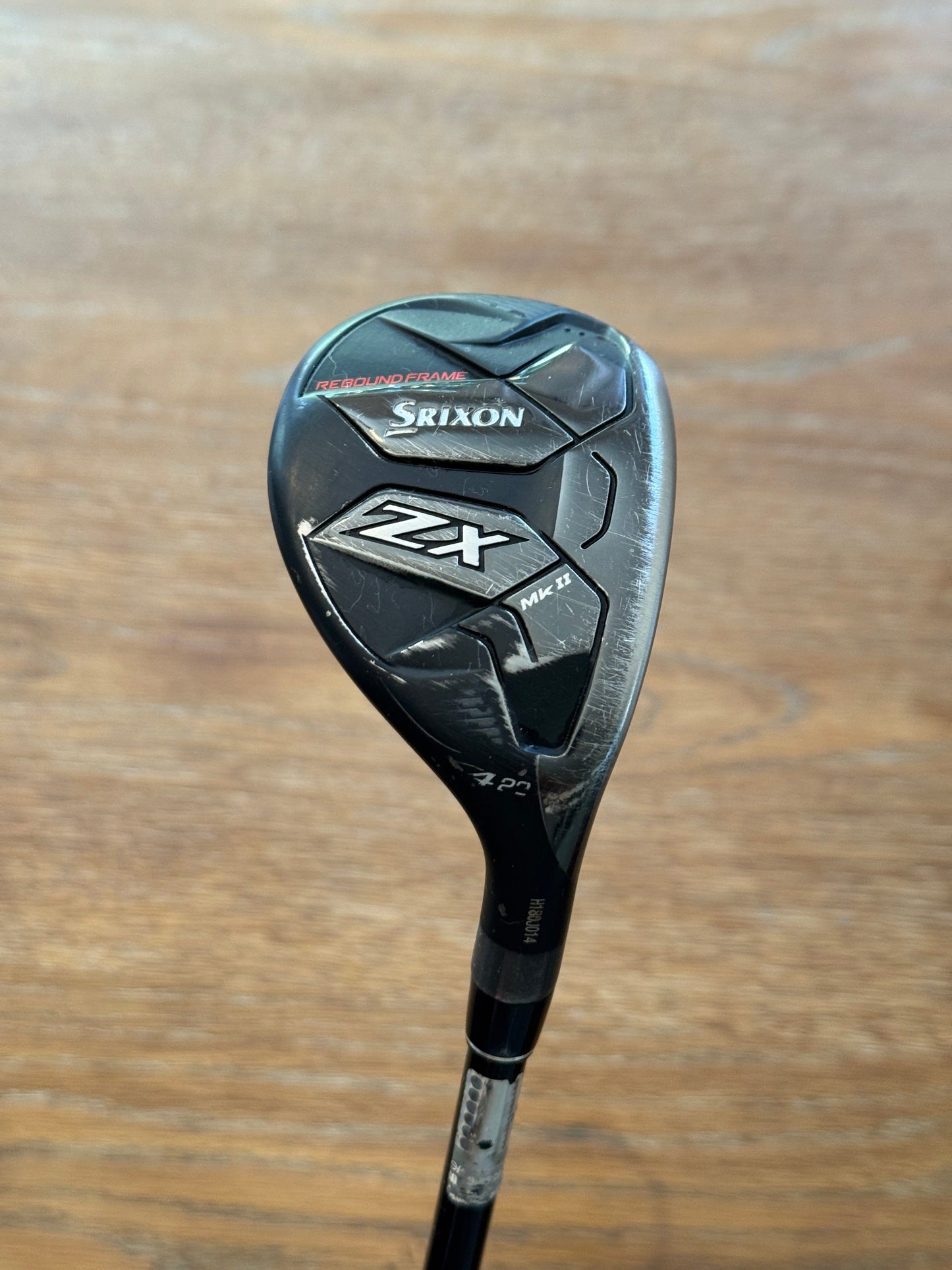 Srixon ZX MKii 4-Hybrid (20°) / HZRDUS RDX Smoke 6.0 80 HY shaft (stiff)