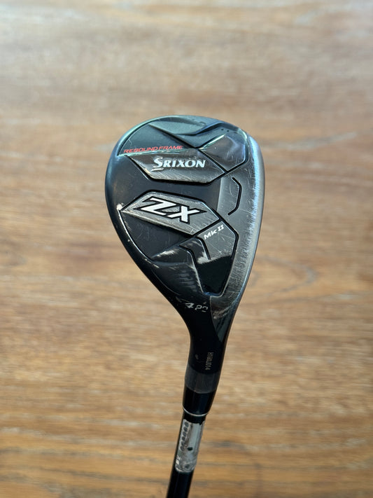 Srixon ZX MKii 4-Hybrid (20°) / HZRDUS RDX Smoke 6.0 80 HY shaft (stiff)
