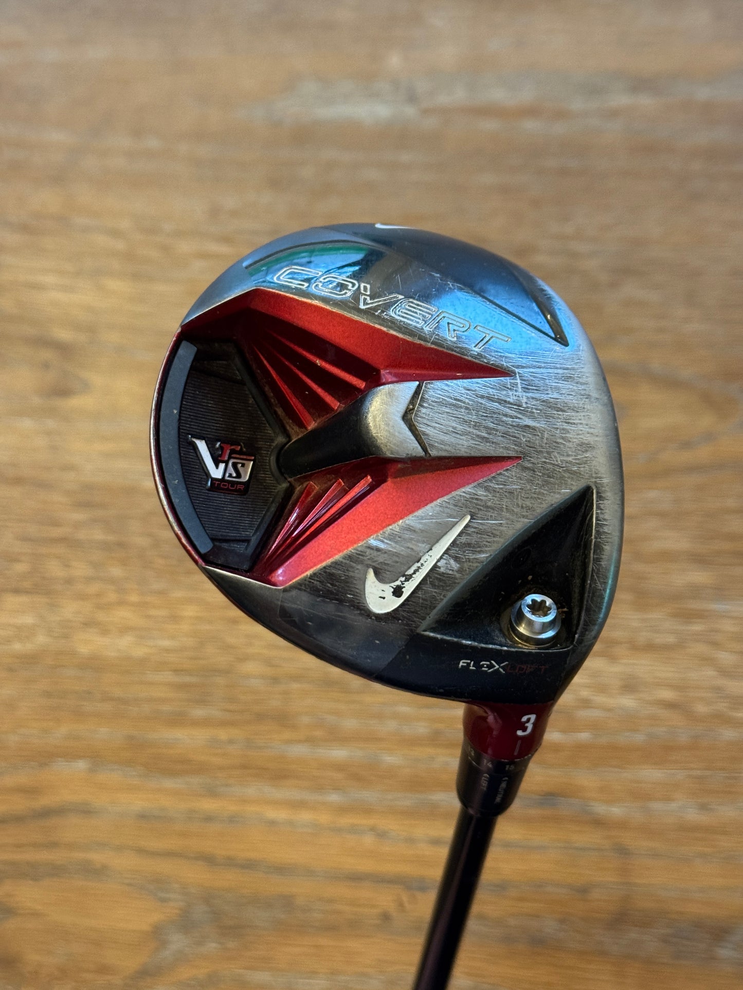 Nike VR-S Covert 3-wood (15°) / Kuro Kage 70g S shaft (stiff)