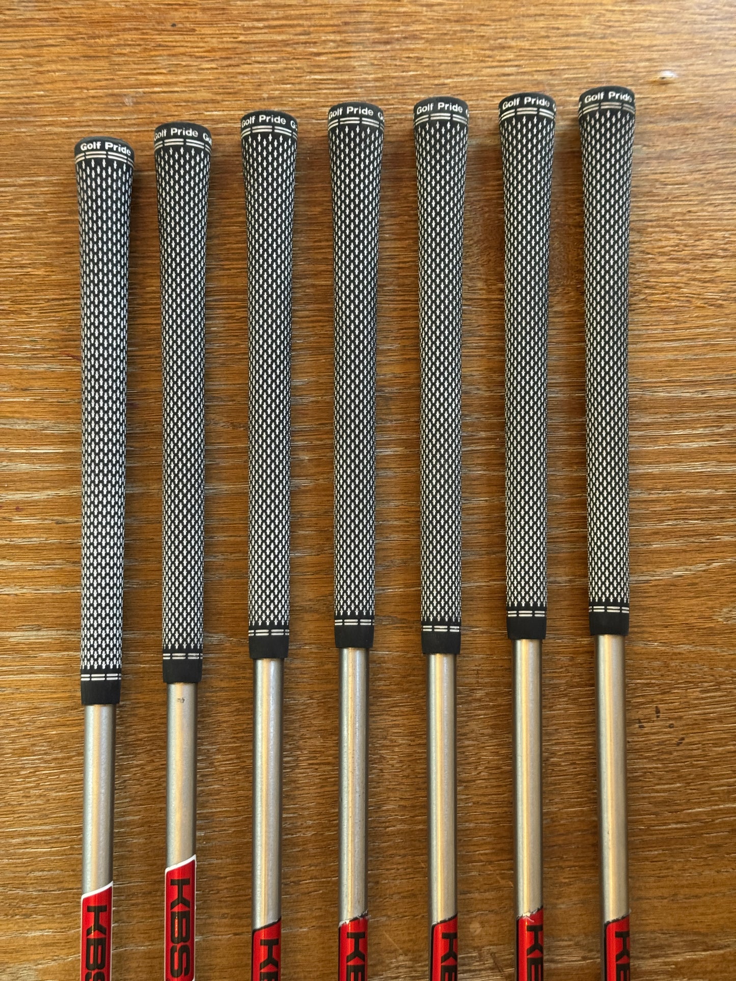 Mizuno MP-15 / MP-18 Forged Iron Set (4-PW) / KBS C-Taper 120 S shafts (stiff)