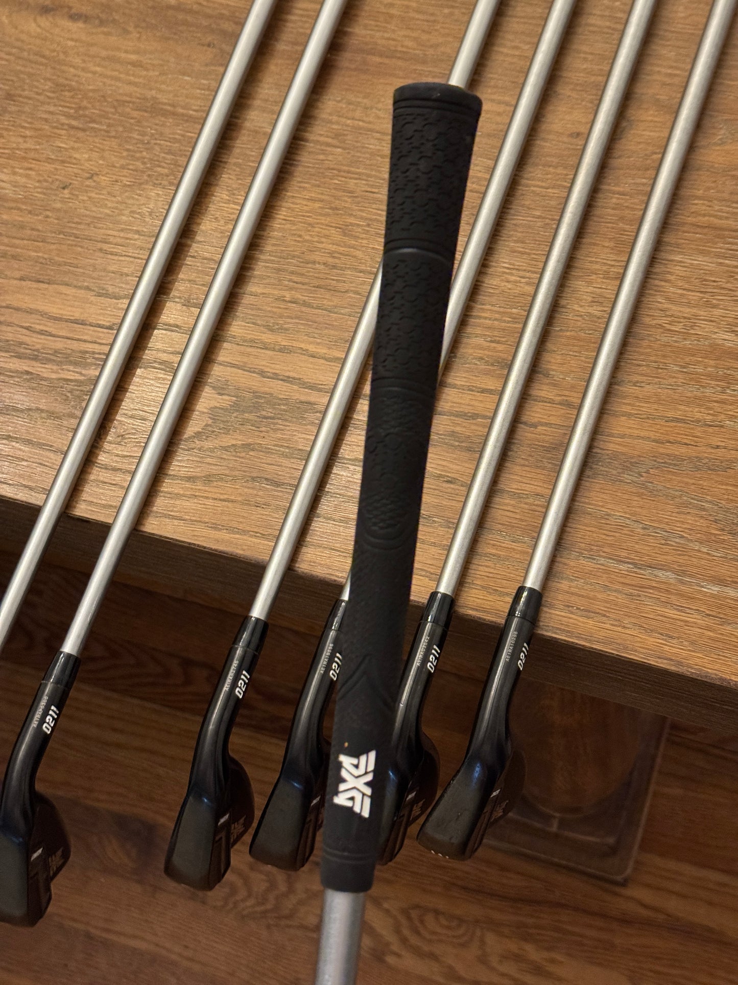 PXG 0211 XCor2 Black Iron Set (4-PW) / KBS Tour C-Taper 130X shafts Xtra Stiff