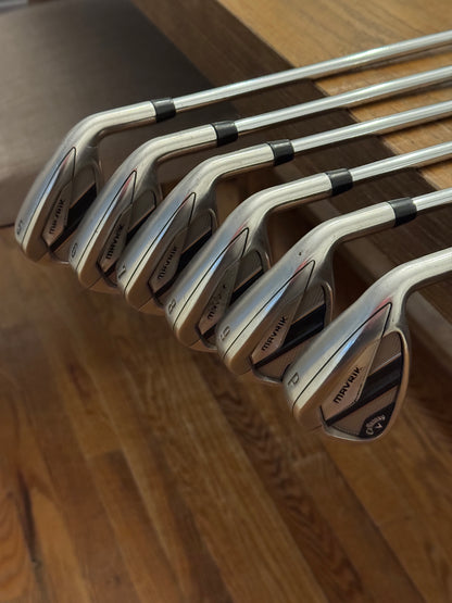 Callaway Mavrik Iron Set (5-PW) / KBS Max 80 S shafts (stiff)
