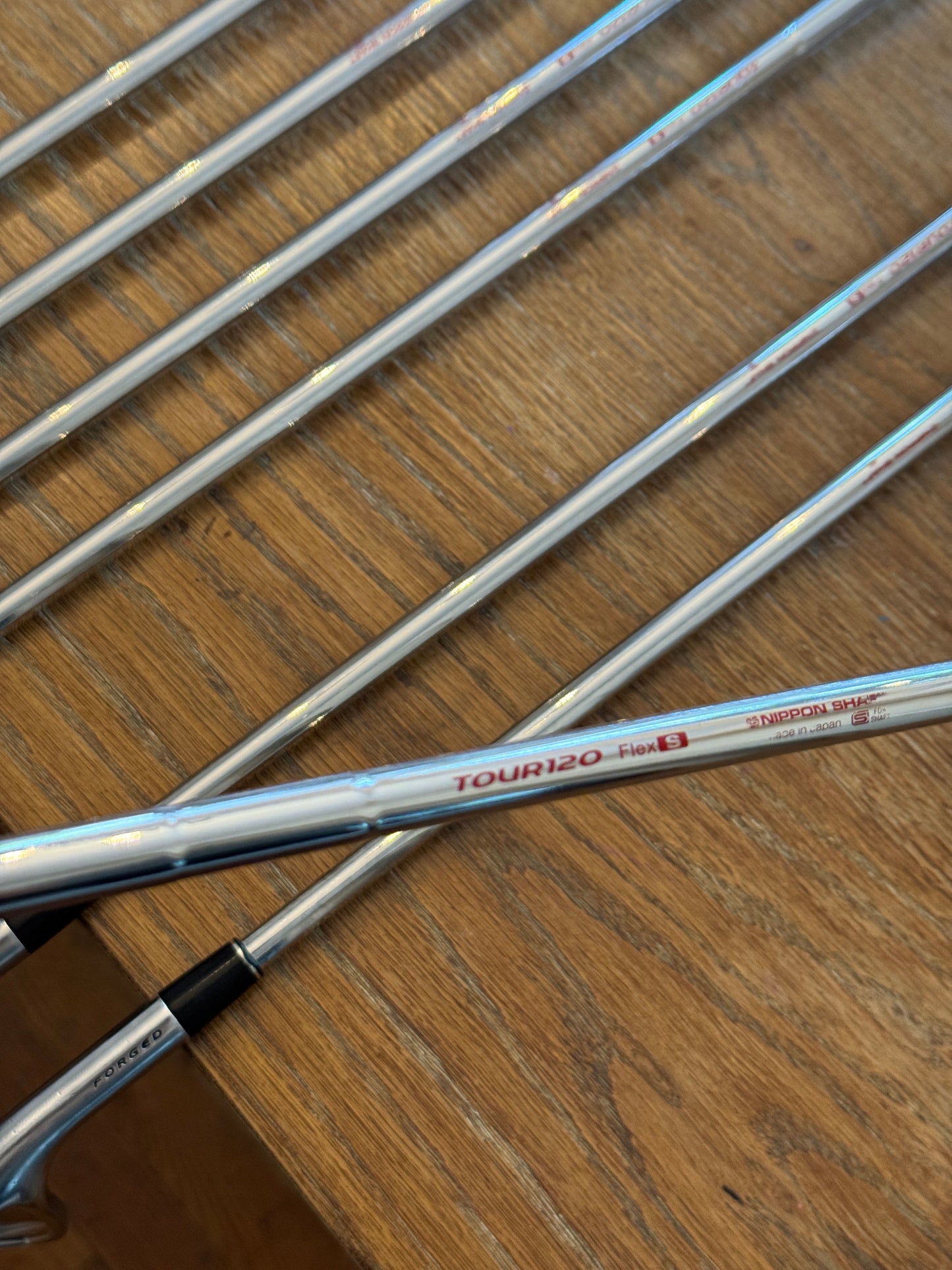 Srixon ZX7 Mkii Forged Iron Set (4-PW) / N.S. Pro Modus3 Tour120 S shafts (stiff)
