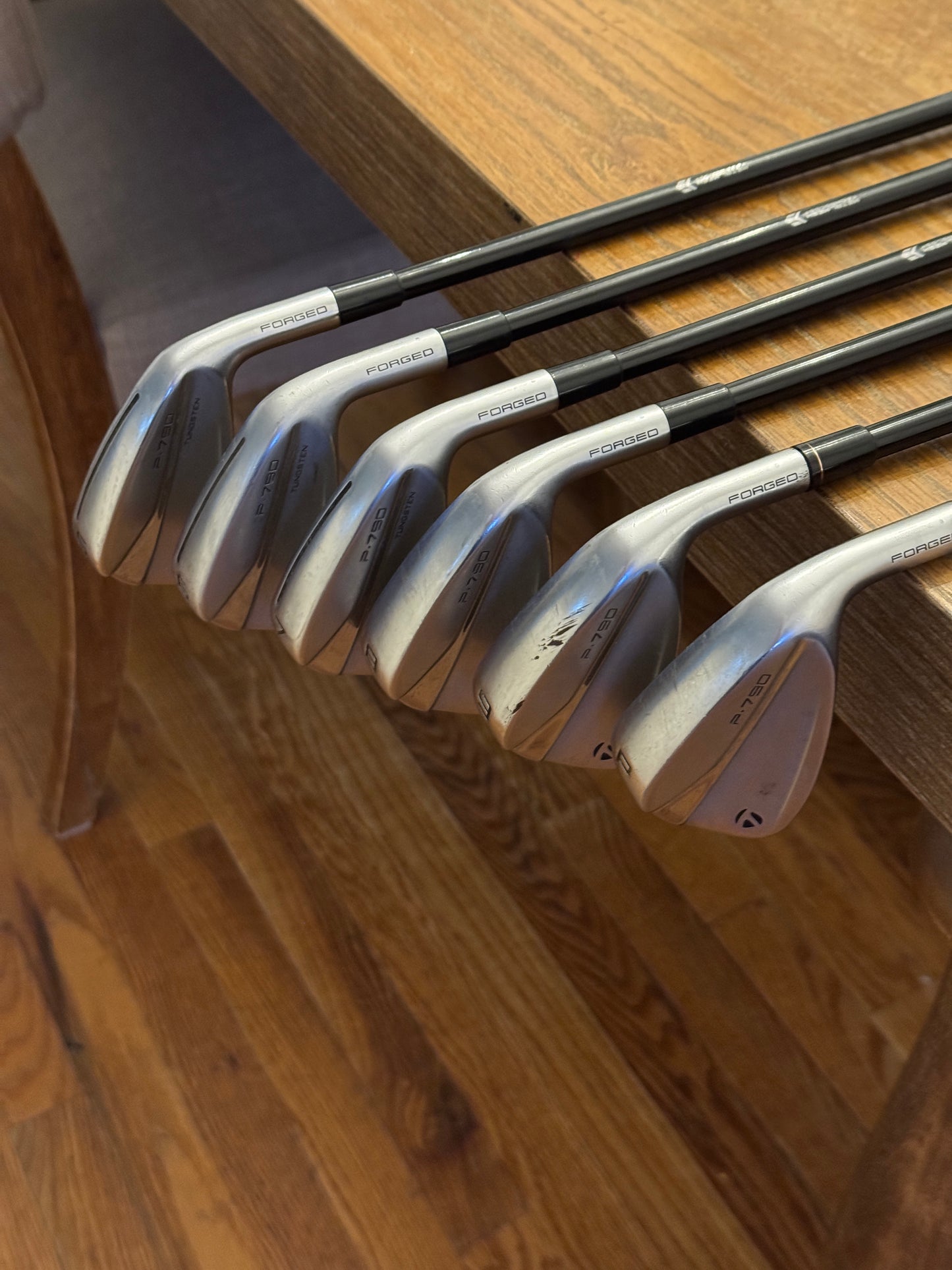 Taylormade P790 ‘21 Iron Set +1/2” (5-PW) / MMT 105 S shafts (stiff)