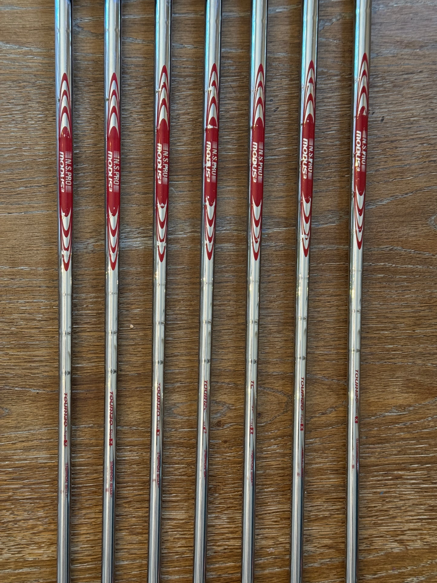 Srixon Z-Forged Iron Set (4-PW) / N.S. Pro Modus3 Tour120 X shafts (xtra stiff)