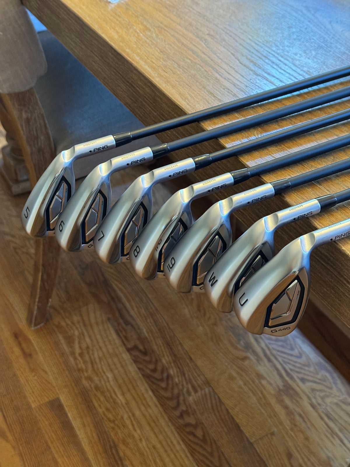 Ping G440 Iron Set (5-GW) / ALTA CB AWT R shafts (regular)