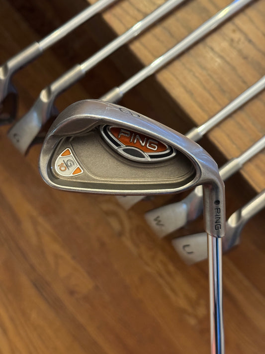 Ping G10 Iron Set (5-UW) / AWT R shaft (regular)