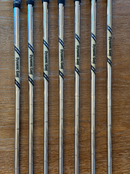 Srixon Z-Forged Iron Set (4-PW) / Dynamic Gold X100 shafts (Xtra stiff)