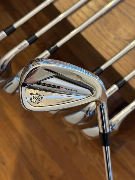 *MINT* Wilson Staff Dynapower Forged ‘24 Iron Set +1/2” (5-GW) / Dynamic Gold MID 115 S300 shafts (stiff)