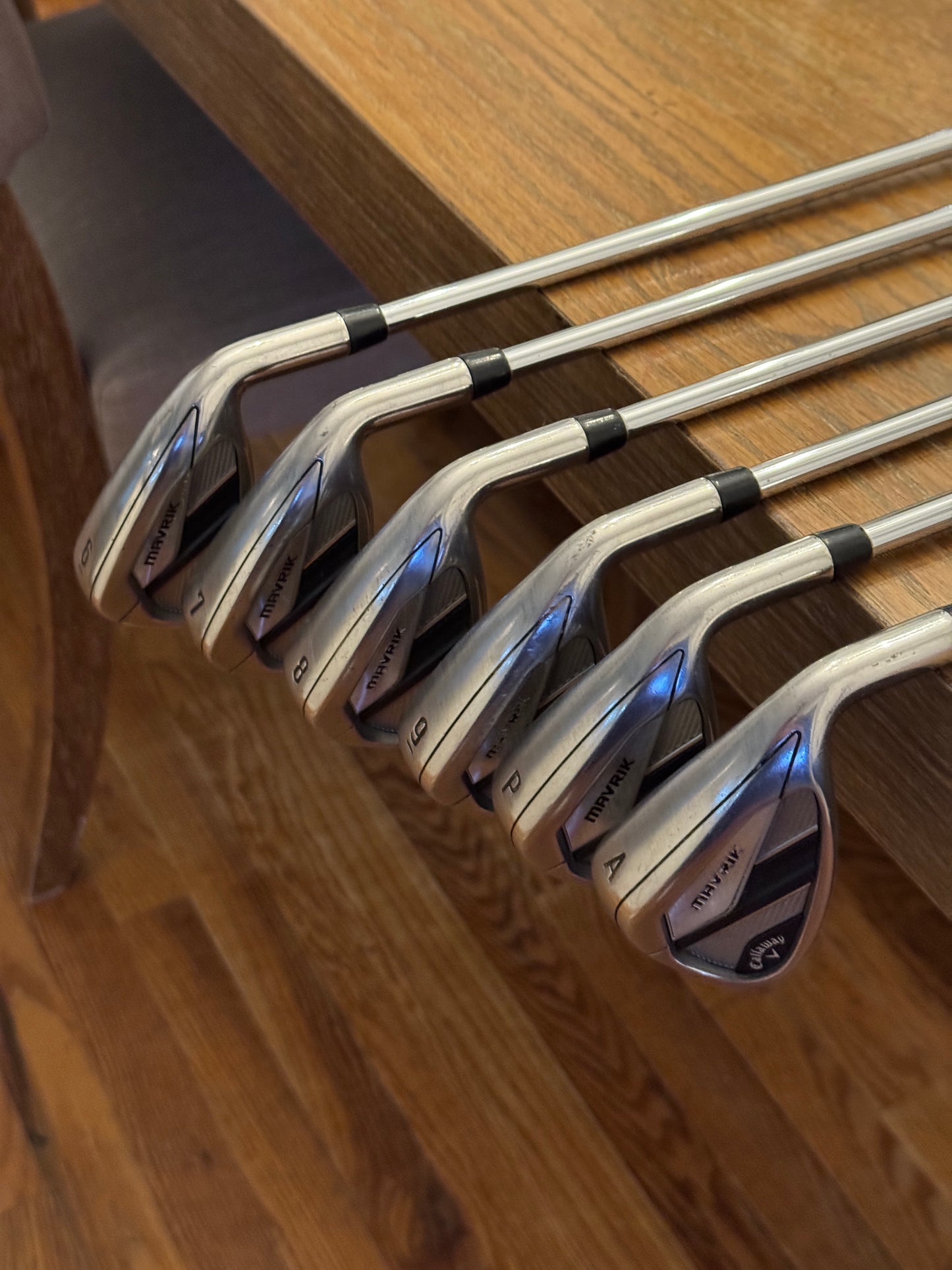 Callaway Mavrik Iron Set (6-AW) / Elevate 95 S shafts (stiff)