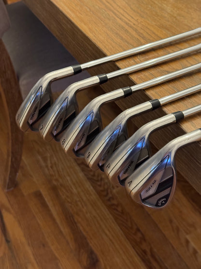 Callaway Mavrik Iron Set (6-AW) / Elevate 95 S shafts (stiff)