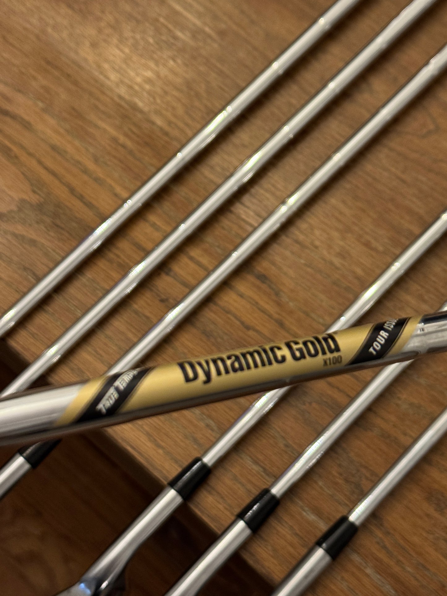 Titleist T150/T100 ‘23 Iron Set +1/2” (5-GW) / Dynamic Gold X100 shafts Xtra Stiff