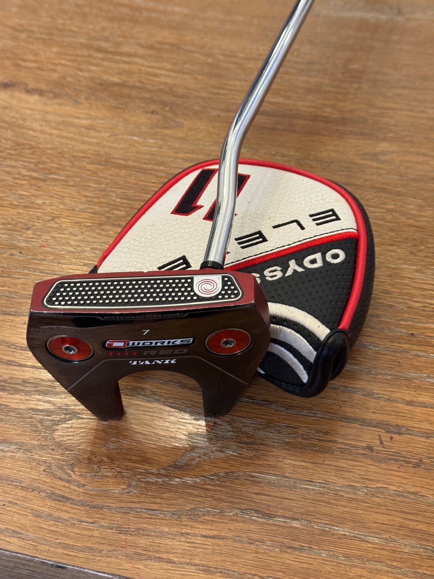 Odyssey Red O-Works Tank Putter (33”)