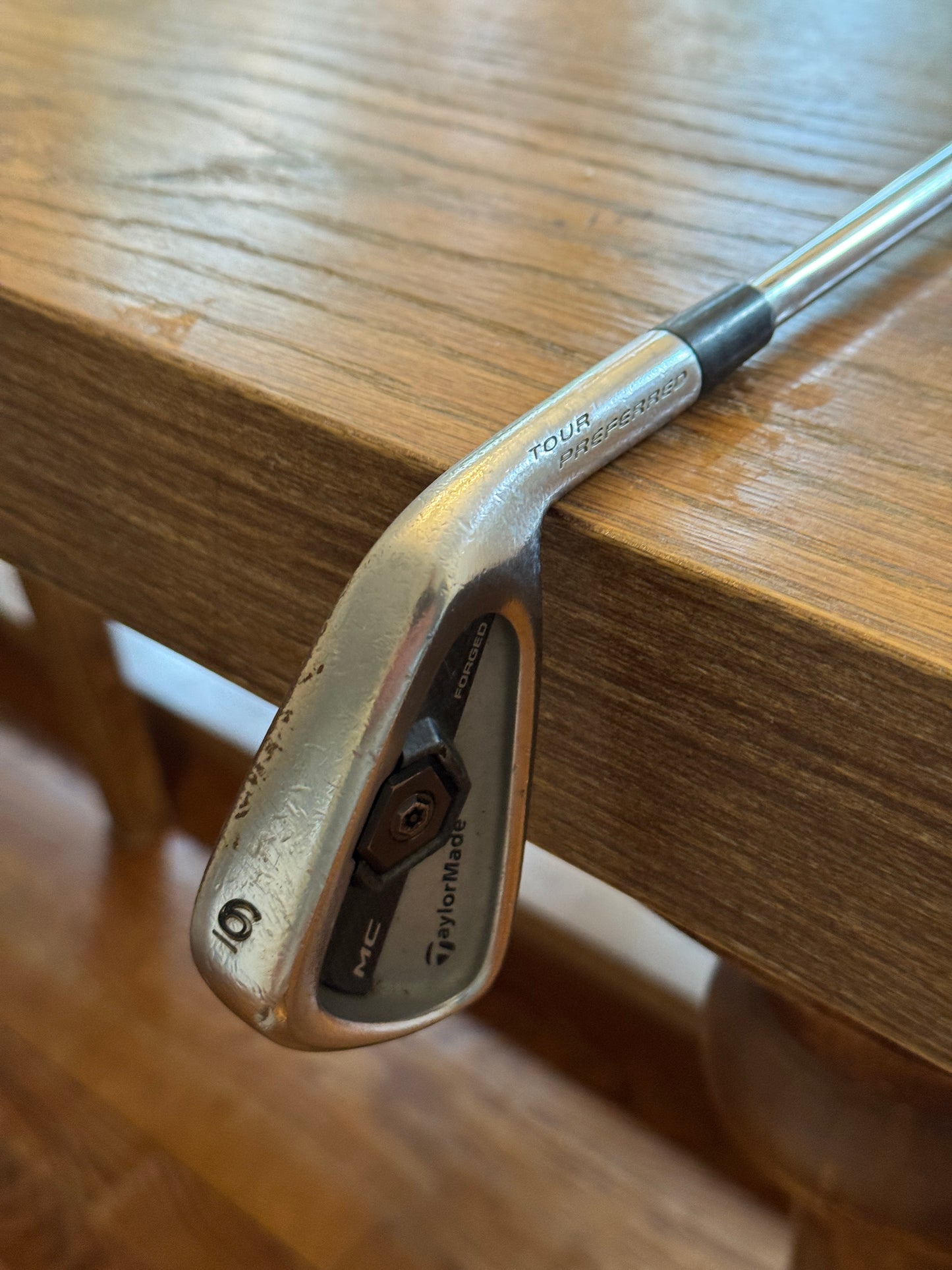 Taylormade MC Forged 6-iron / Dynamic Gold S300 shaft (stiff)