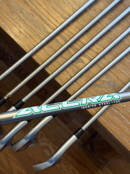 Titleist T100S Iron Set (4-PW) / ACCRA iSeries 125i shafts Xtra stiff