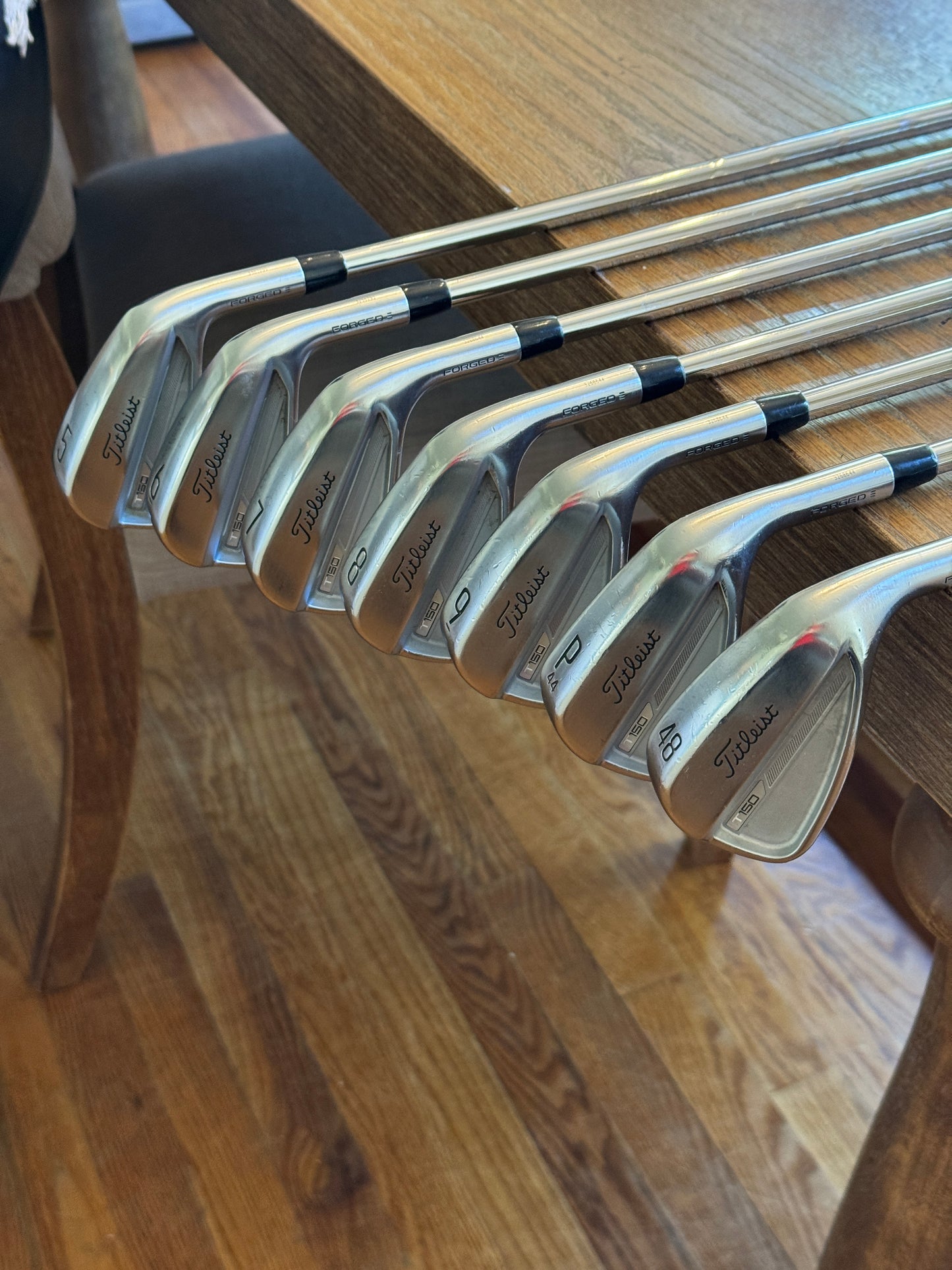 Titleist T150 ‘23 Iron Set (5-GW) / KBS $Taper Lite 100 shafts Stiff