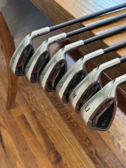 Ping G25 Iron Set (6-UW) / Ping TFC 189 R shafts (regular)