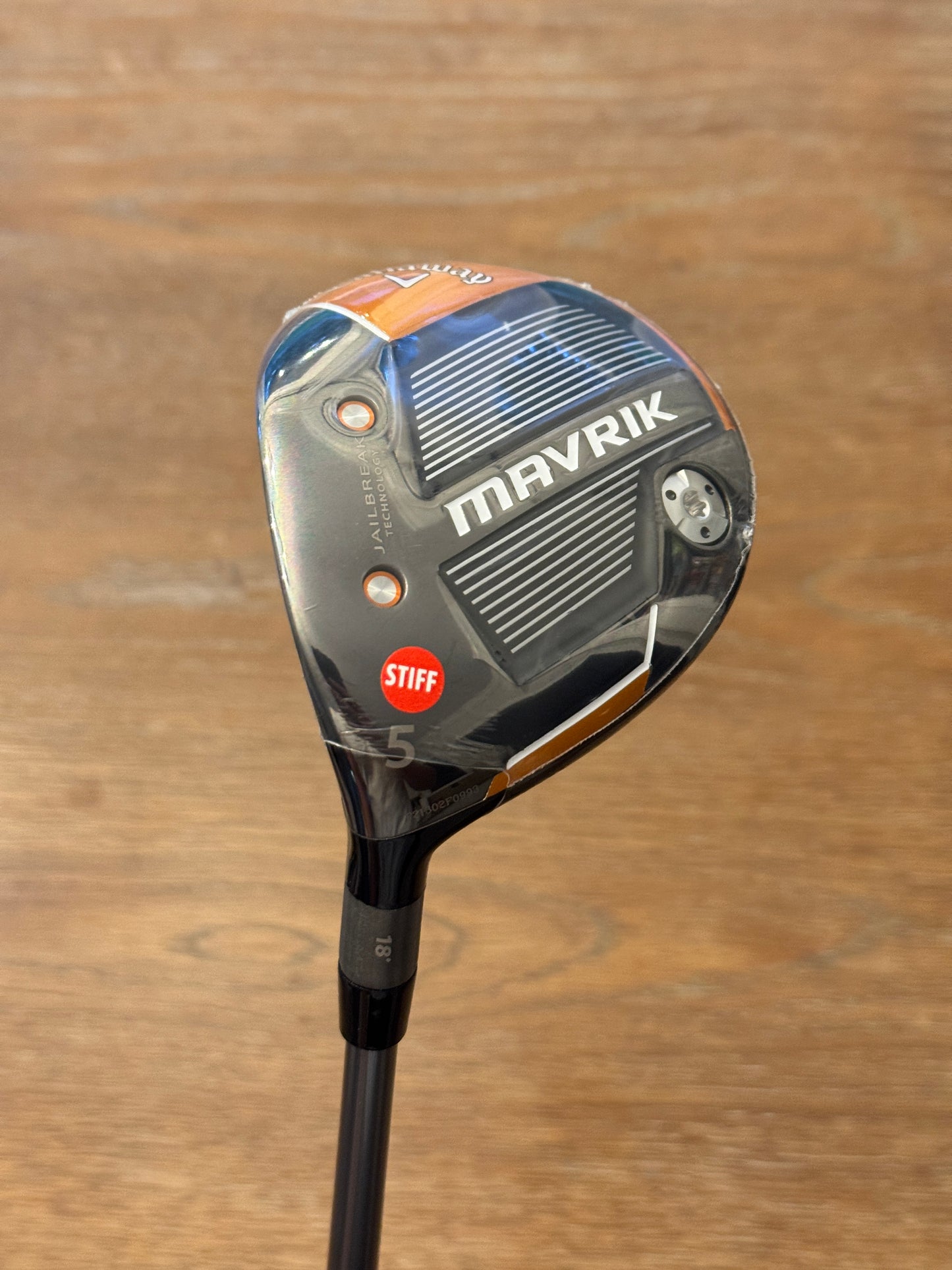 *BRAND NEW* Callaway Mavrik 5-wood LH (18°) / HZRDUS Project X 6.0 65g shaft (stiff)