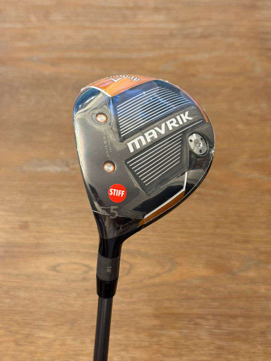*BRAND NEW* Callaway Mavrik 5-wood LH (18°) / HZRDUS Project X 6.0 65g shaft (stiff)