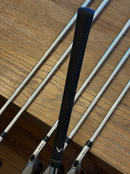 Callaway Steelhead XR Iron Set (5-PW) / KBS TOUR 105R shafts Regular