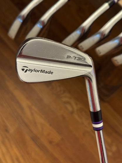 Taylormade P730 Forged Iron Set (4-PW) / Project X LZ 6.0 120g shafts (stiff)