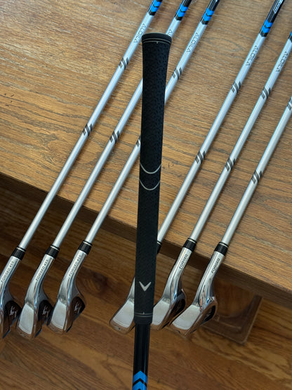 Callaway Paradym X Iron Set -1.5” (5-AW) / ALDILA Ascent 40W shafts (womens)