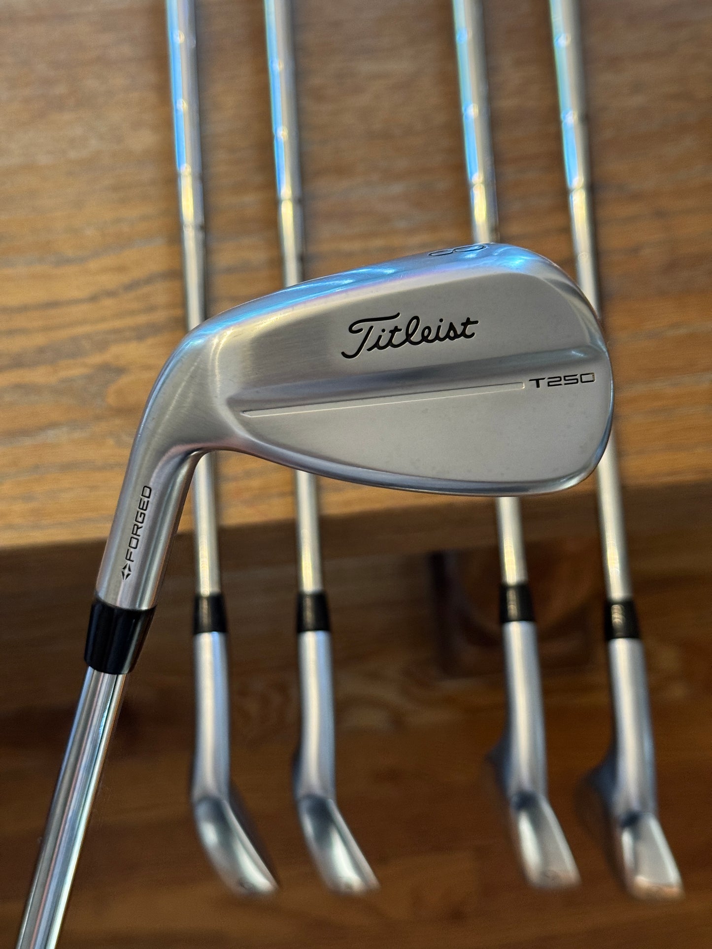 Titleist T250 Forged ‘25 LH Iron Set (6-PW) / KBS Tour LITE S shafts (stiff)