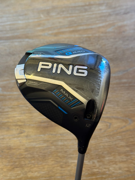 Ping G440 MAX Driver (12°) / Fujikura ALTA Quick 45 G shaft (senior)