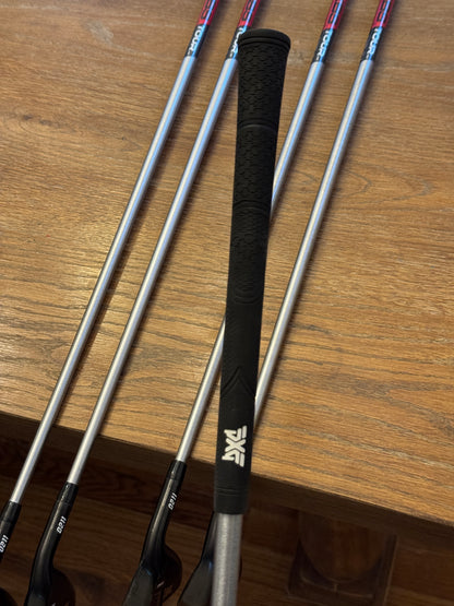 PXG 0211 XCor2 Black Iron Set (6-PW) / KBS TOUR C-Taper 130X shafts (xtra stiff)