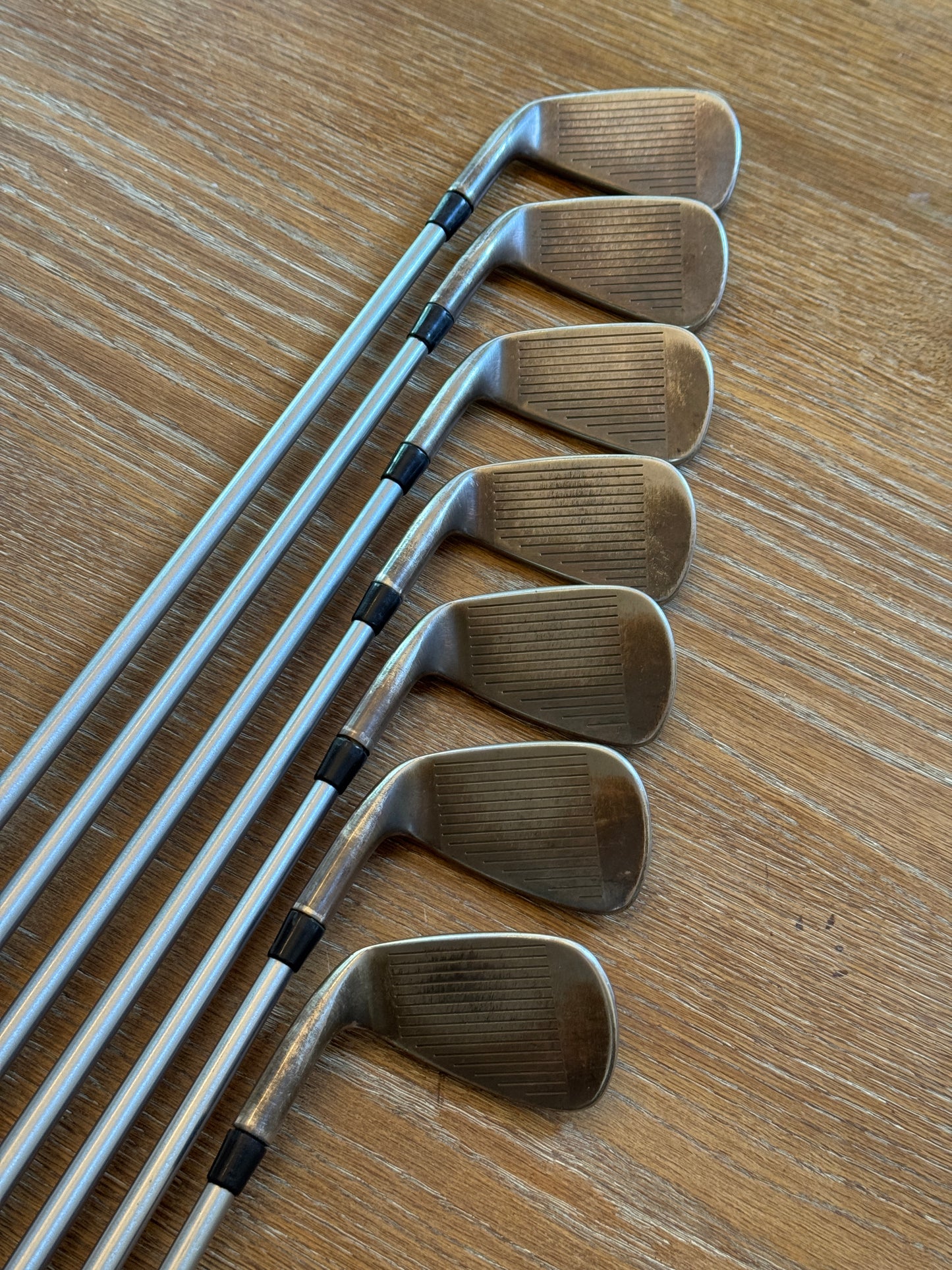 Taylormade P790 ‘23 Copper Iron Set (4-PW) / KBS Tour C-Taper 120S shafts (stiff)