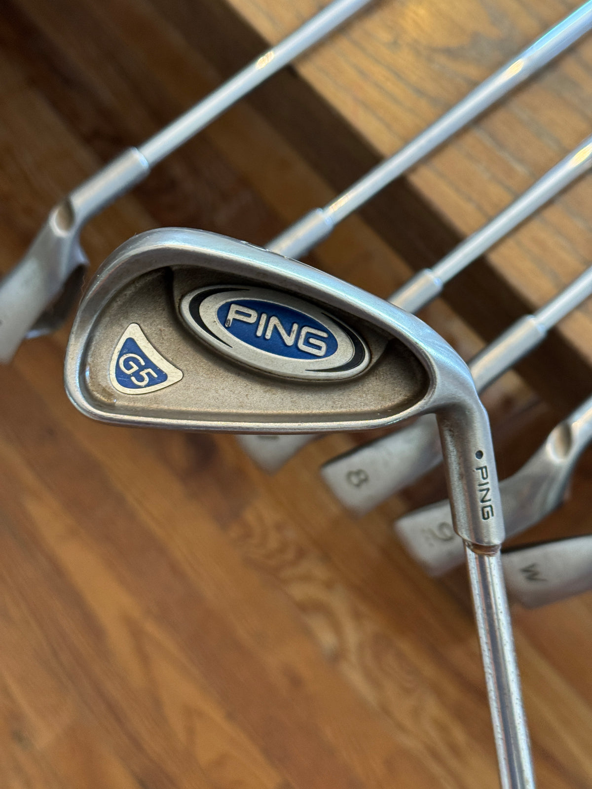 Ping G5 Iron Set (4-PW) / Stiff steel shafts
