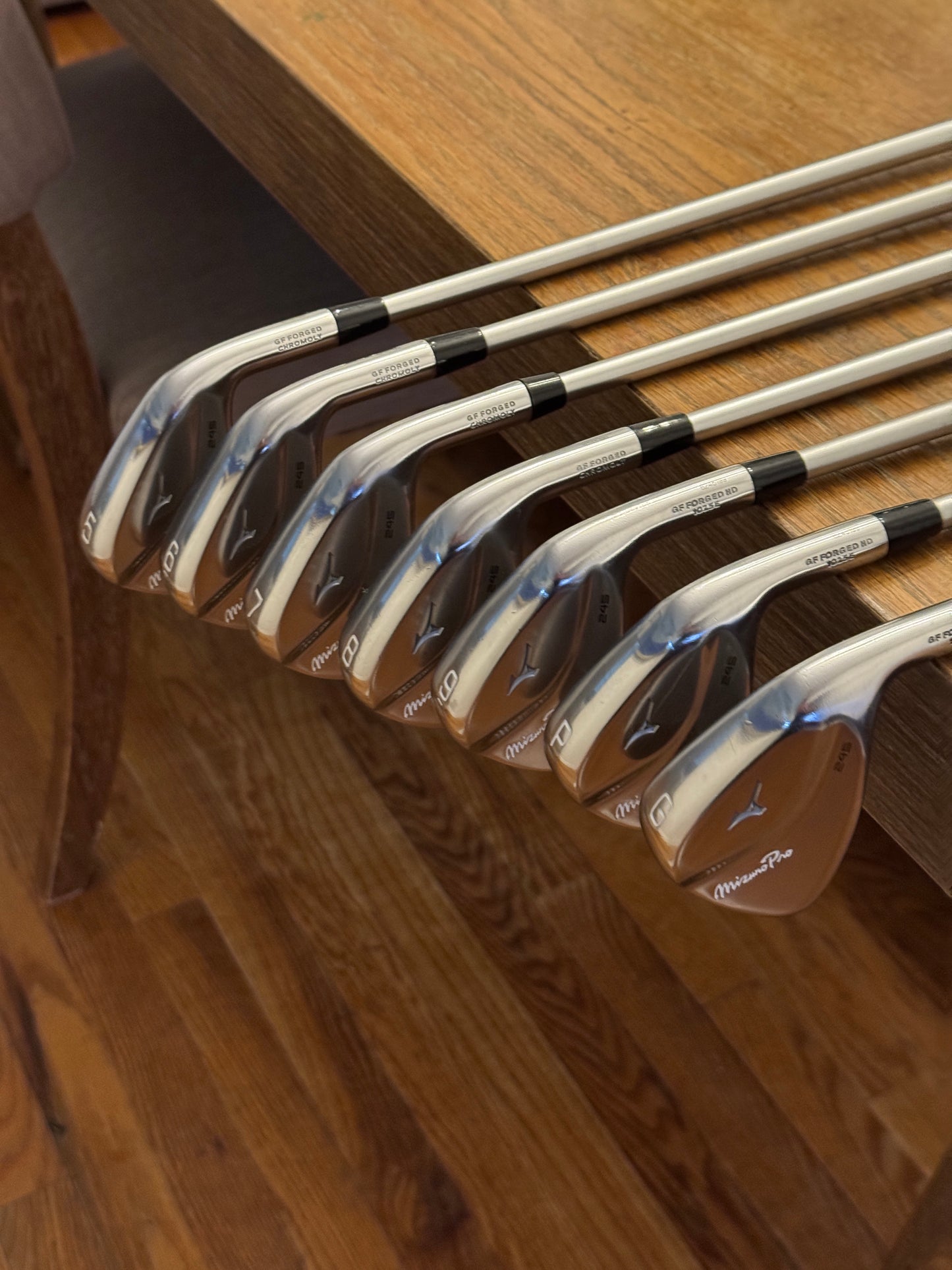 *MINT* Mizuno Pro 245 Iron Set (5-GW) / KBS Tour C-Taper 120S shafts (stiff)