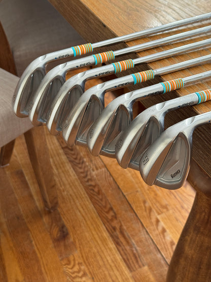 Ping i210 Iron Set +1” (4-PW) / Ping AWT 2.0 shafts (stiff)
