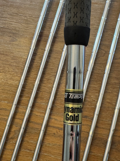 Srixon ZXi7 / Z-Forged II Combo Iron Set (4-PW) / Dynamic Gold X100 shafts (xtra stiff)