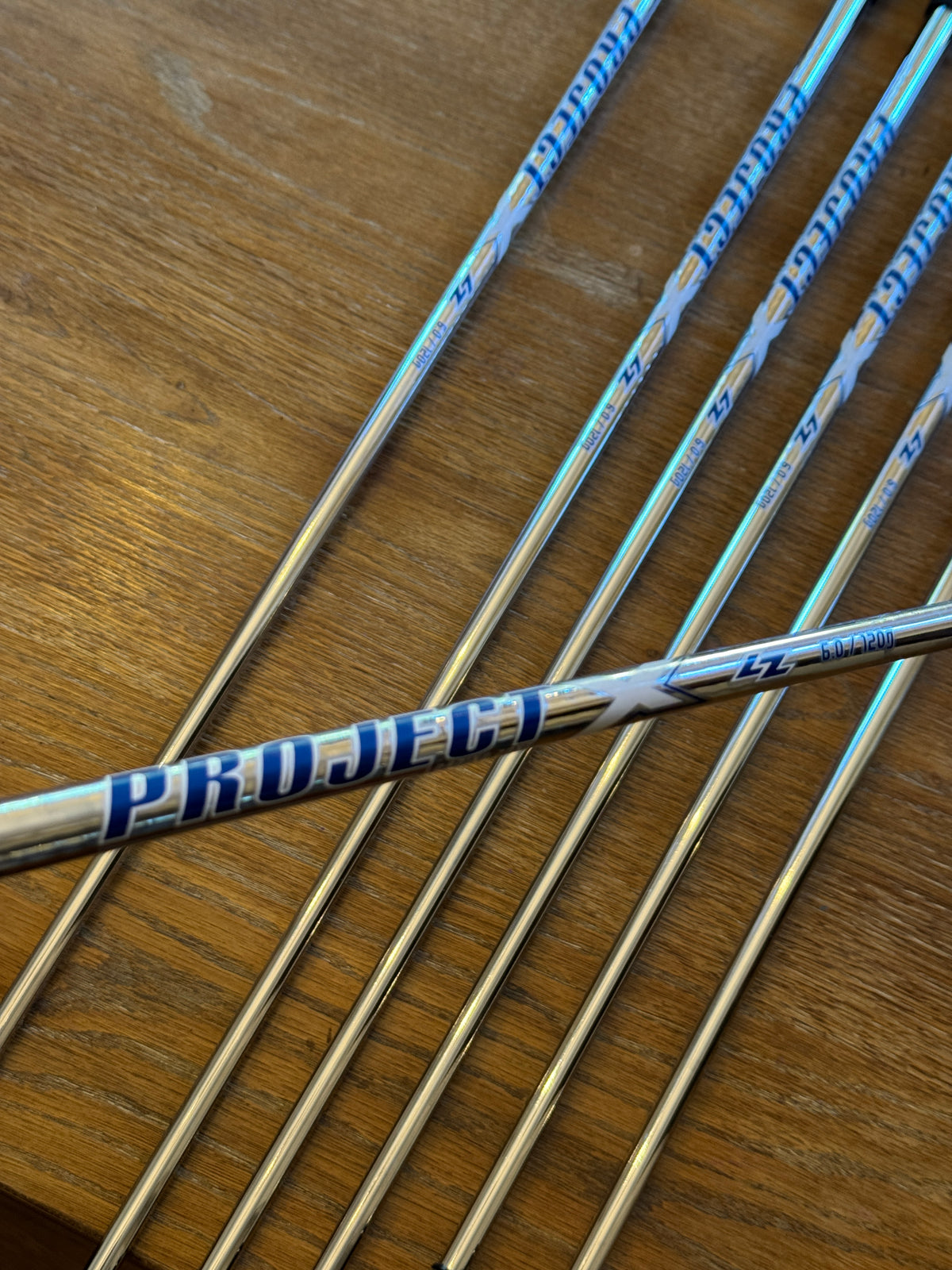 Srixon ZXi5/ZXi7 '25 Forged Iron Set (4-PW) / Project X LZ 120g shafts (stiff)