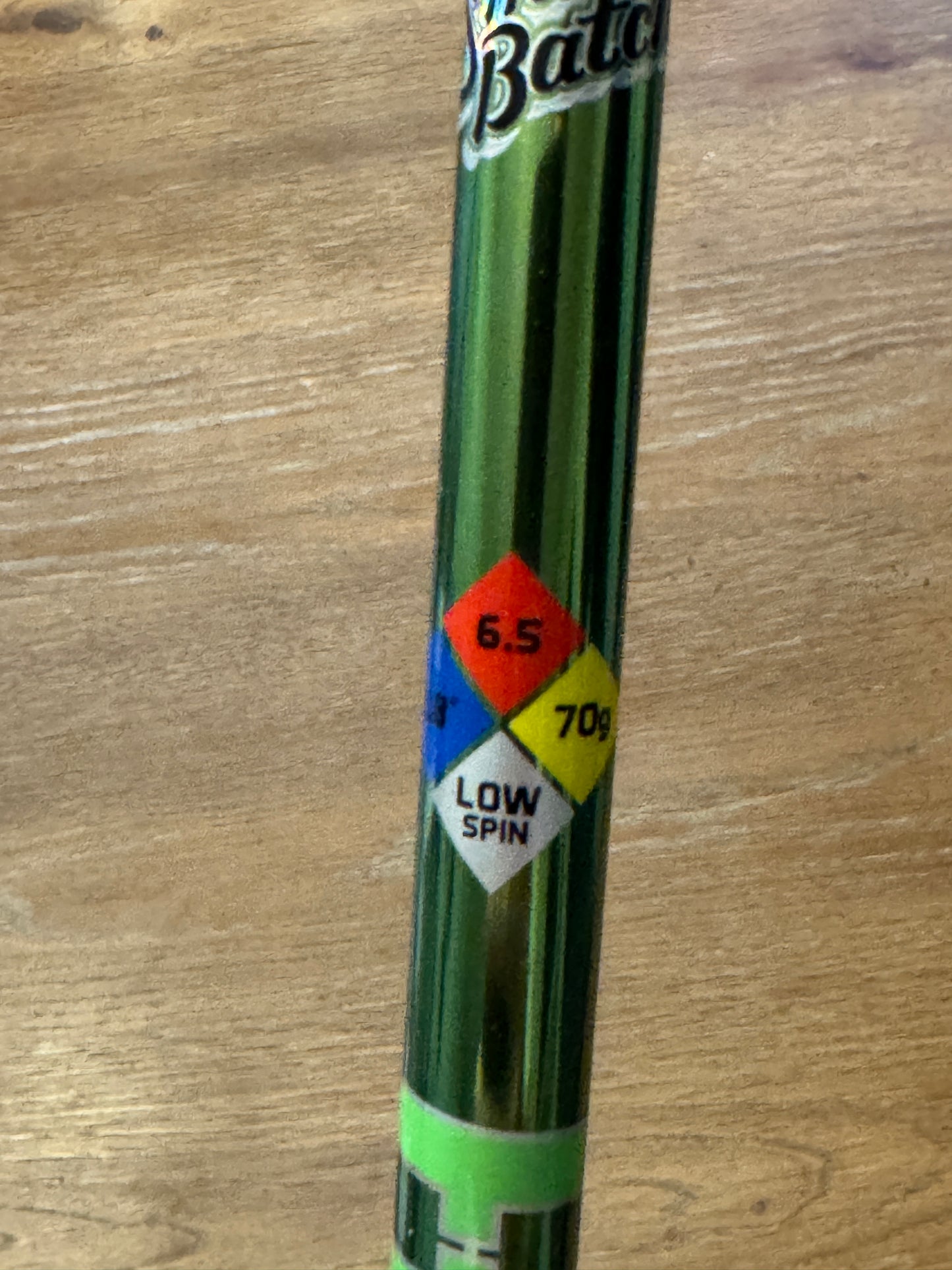 Hulk HZRDUS Smoke 6.5 70g 3-wood Shaft (40” - tipless)