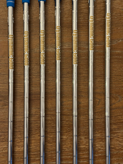 Ping i210 Iron Set (5-UW) / Dynamic Gold X100 shafts (xtra stiff)