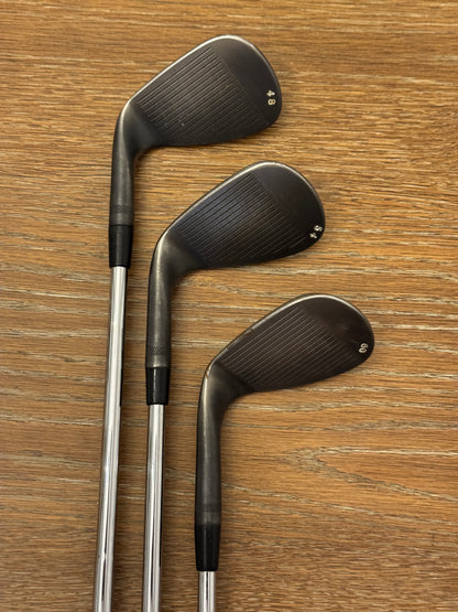 *CUSTOM STAMPED* Titleist SM8 Black Wedge Set (48°, 54°, 60°)