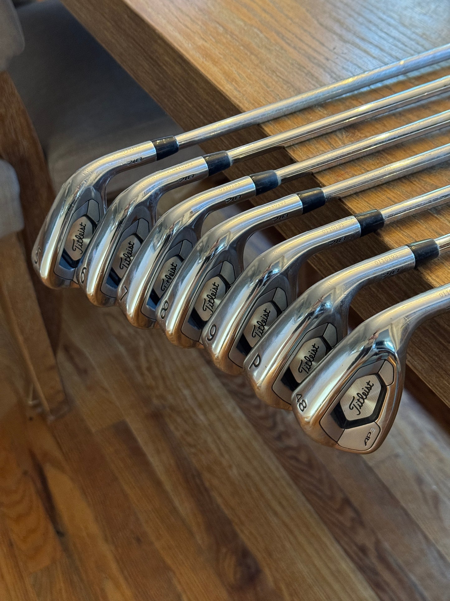 Titleist 718 AP3 Iron Set +1/2” (5-GW) / KBS Tour 90 R shafts (regular)