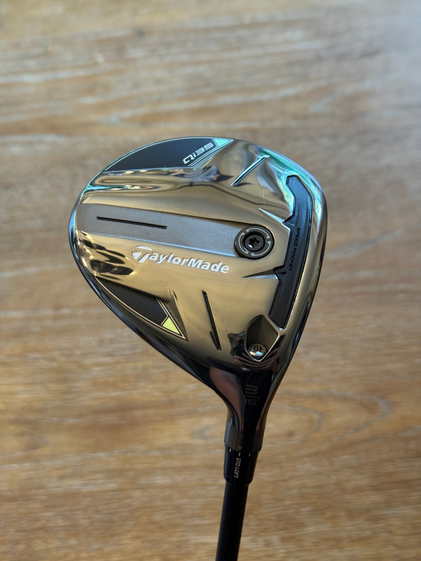 Taylormade Qi35 3-wood (15°) / Ventus FW 5-R shaft (regular)