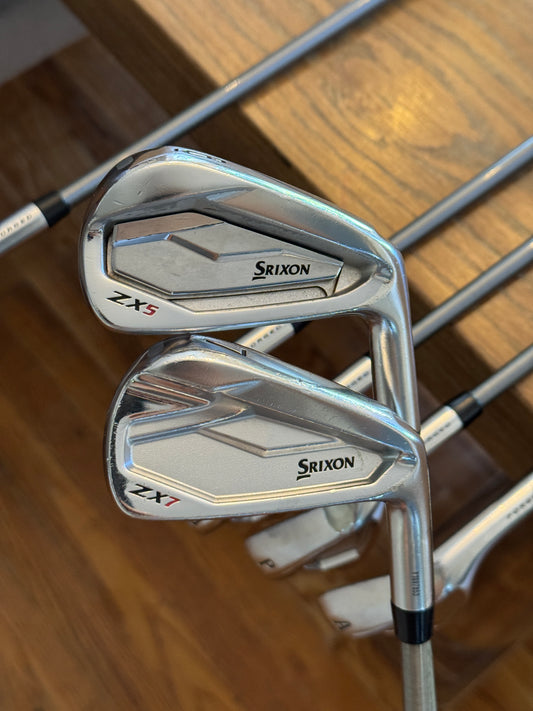 Srixon ZX5/ZX7 Combo Iron Set (5-AW) / Steelfiber i95 S shafts (stiff)