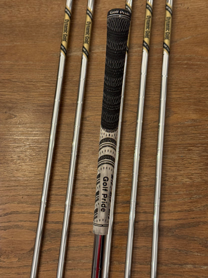 Srixon ZXi5/ZXi7 '25 Forged Combo Iron Set (5-PW) / Dynamic Gold X100 shafts (xtra stiff)