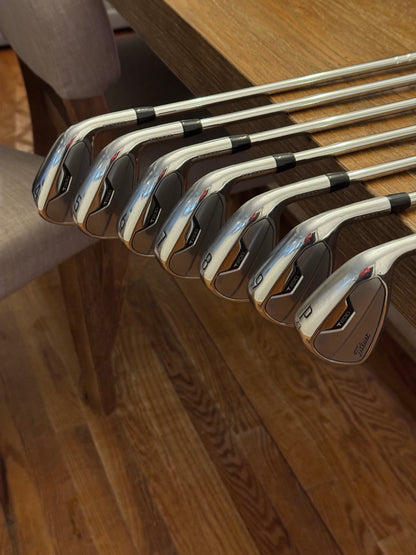 Titleist T200 ‘21 Iron Set (4-PW) / AMT Black S300 shafts (stiff)